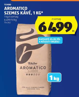Tchibo Aromatico Szemes Kávé, 1 kg
