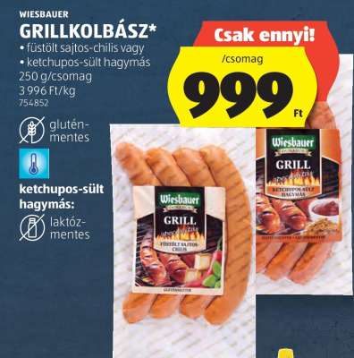 Wiesbauer Grillkolbász