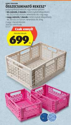Összecsukható Rekesz