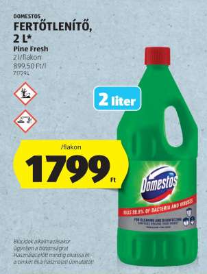 Domestos Fertőtlenítő, 2 L