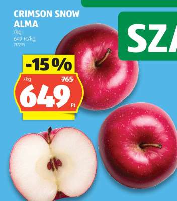 Crimson Snow Alma