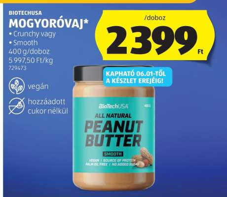 BioTechUSA Mogyoróvaj