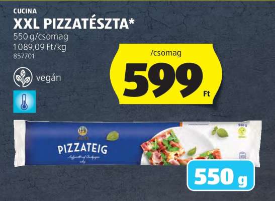 XXL PIZZATÉSZTA