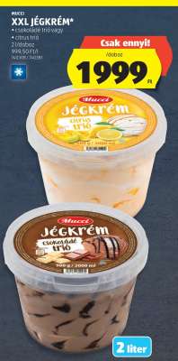 Mucci XXL Jégkrém