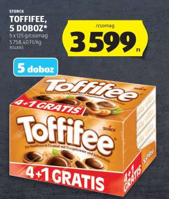 STORCK TOFFIFEE, 5 DOBOZ