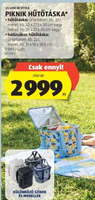 PIKNIK HŰTŐTÁSKA