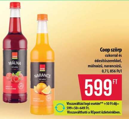 Coop szörp