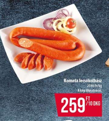 Kometa lecsókolbász
