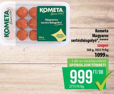 Kometa Magyaros sertéshúsgolyó