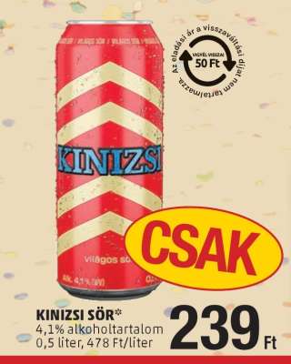 KINIZSI SÖR