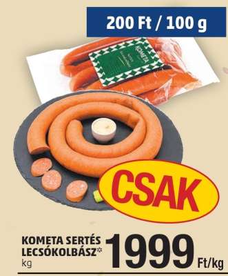 KOMETA SERTÉS LECSÓKOLBÁSZ