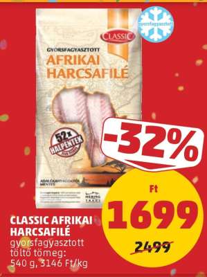 CLASSIC AFRIKAI HARCSAFILÉ