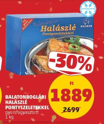 Balatonboglári Halászlé Pontyszeletekkel