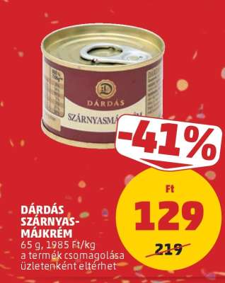 DÁRDÁS SZÁRNYAS-MÁJKRÉM