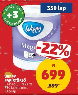 Wippy Papírtörlő
