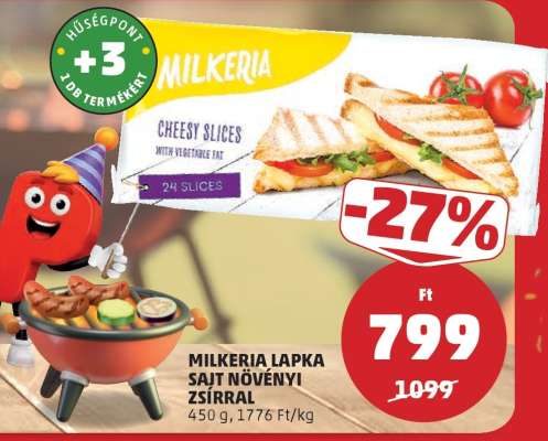 Milkeria Lapka Sajt Növényi Zsírral