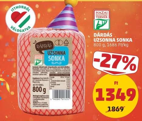 Dárdás Uzsonna Sonka