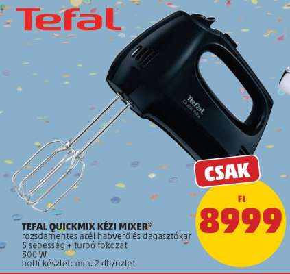 Tefal Quickmix Kézi Mixer