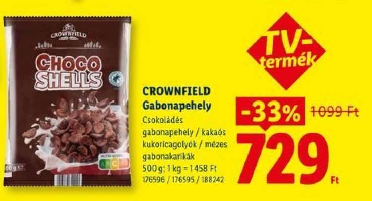 CROWNFIELD Gabonapehely