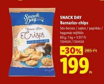 SNACK DAY Barnarizs-chips