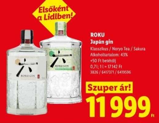 ROKU Japán Gin