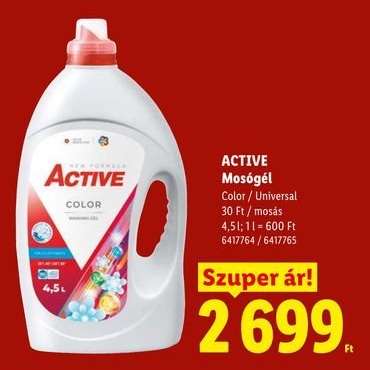 ACTIVE Mosógél