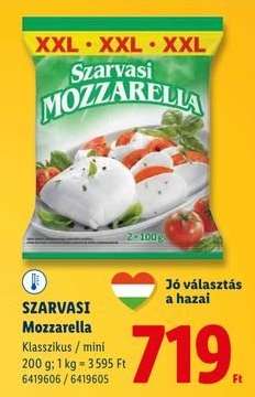 SZARVASI Mozzarella