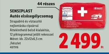 sensiplast Autós elsősegélycsomag