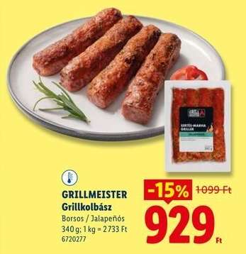 GRILLMEISTER Grillkolbász