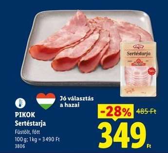 PIKOK Sertéstarja