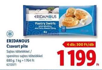 Eridanous Csavart pite