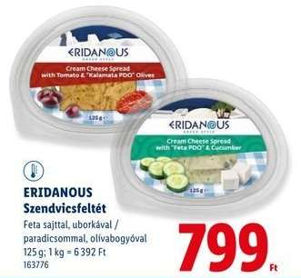 ERIDANOUS Szendvicsfeltét