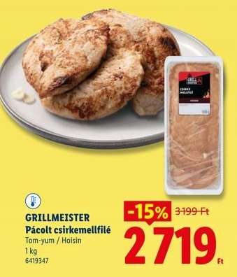 GRILLMEISTER Pácolt csirkemellfilé