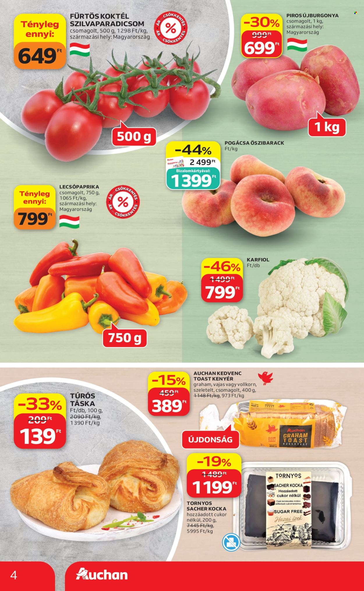 Auchan akciós újságok - 2026.05.28 - 2026.06.03. Oldal 4