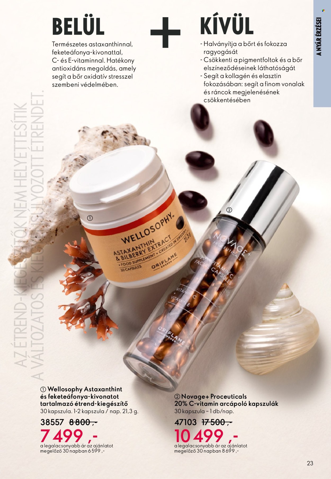 Oriflame akciós újságok - 2026.05.27 - 2026.06.16. Oldal 23