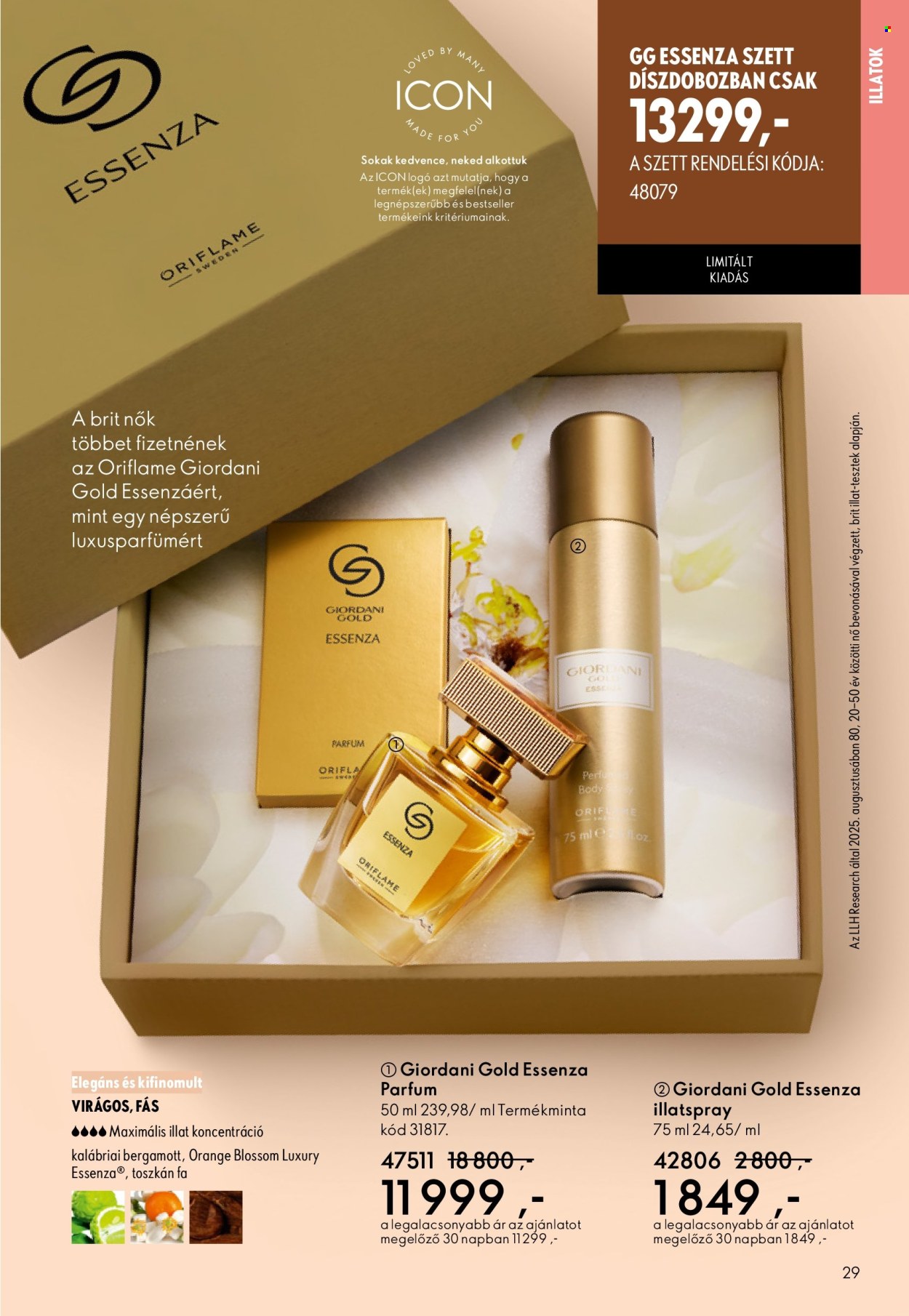 Oriflame akciós újságok - 2026.05.27 - 2026.06.16. Oldal 29
