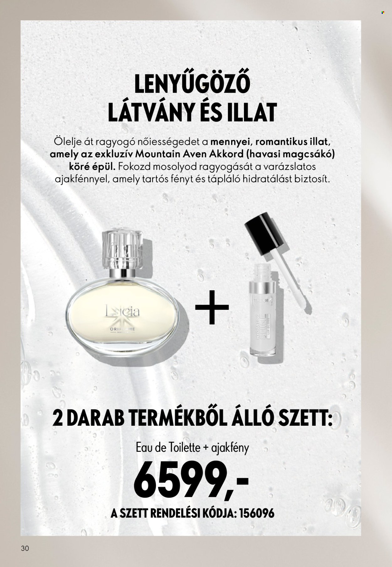 Oriflame akciós újságok - 2026.05.27 - 2026.06.16. Oldal 30