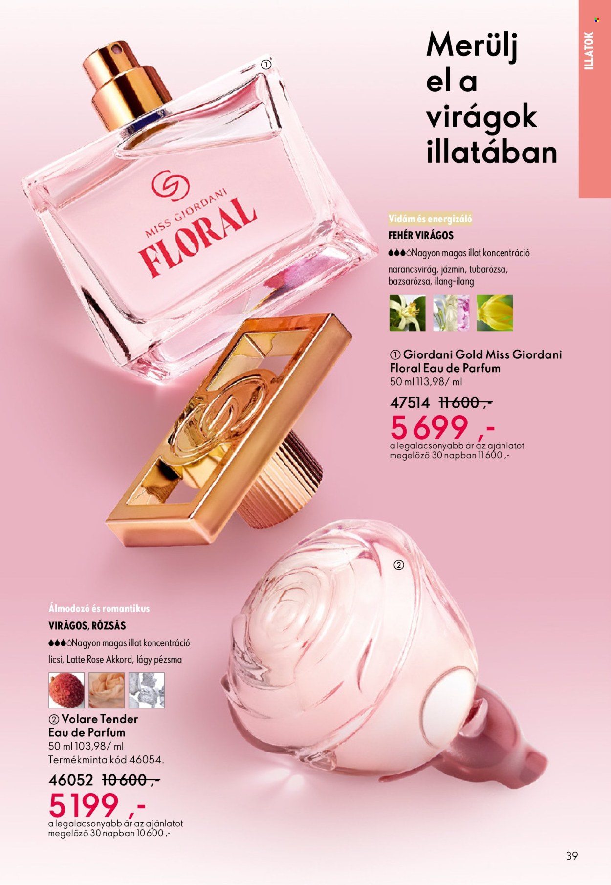 Oriflame akciós újságok - 2026.05.27 - 2026.06.16. Oldal 39