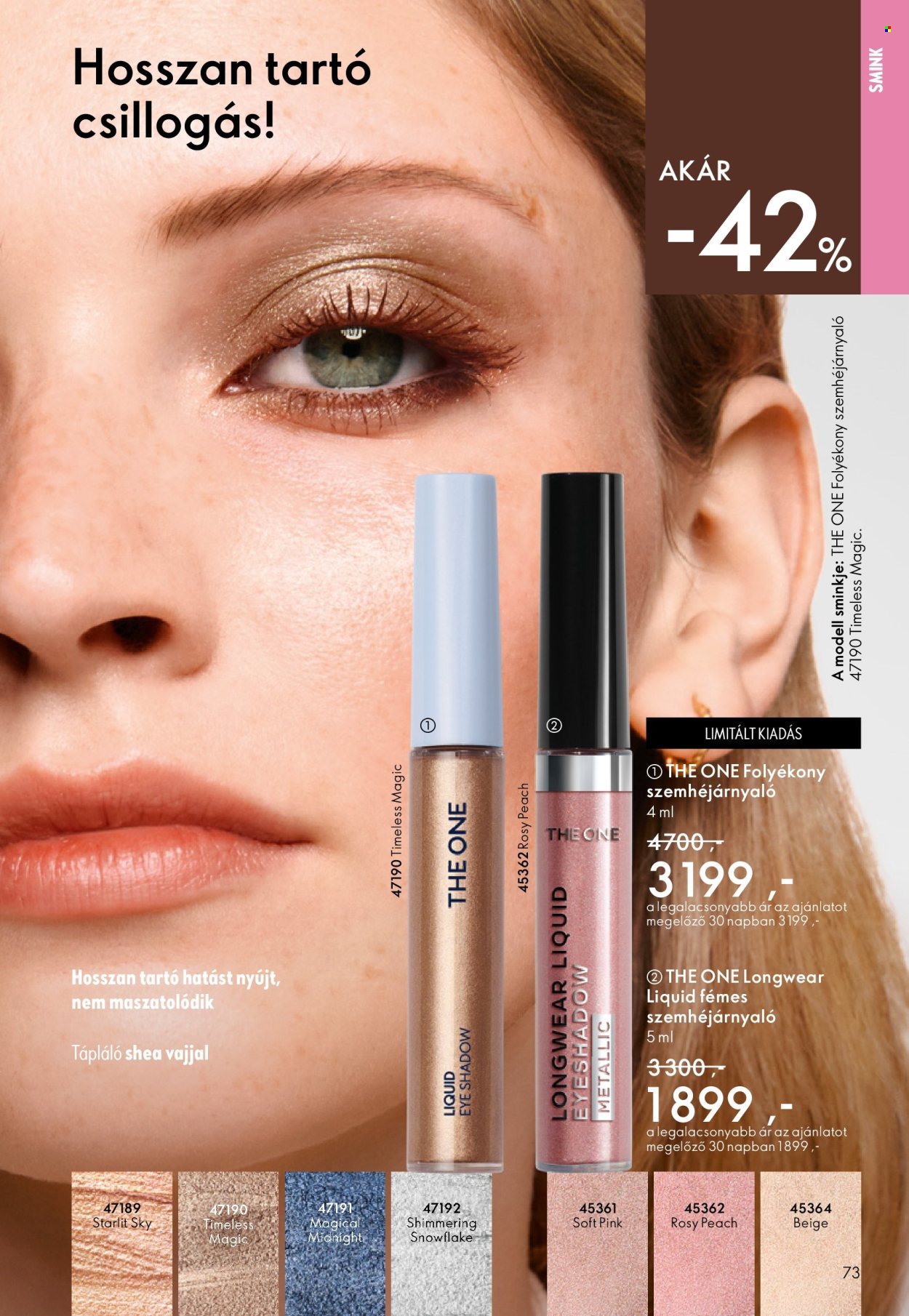 Oriflame akciós újságok - 2026.05.27 - 2026.06.16. Oldal 73