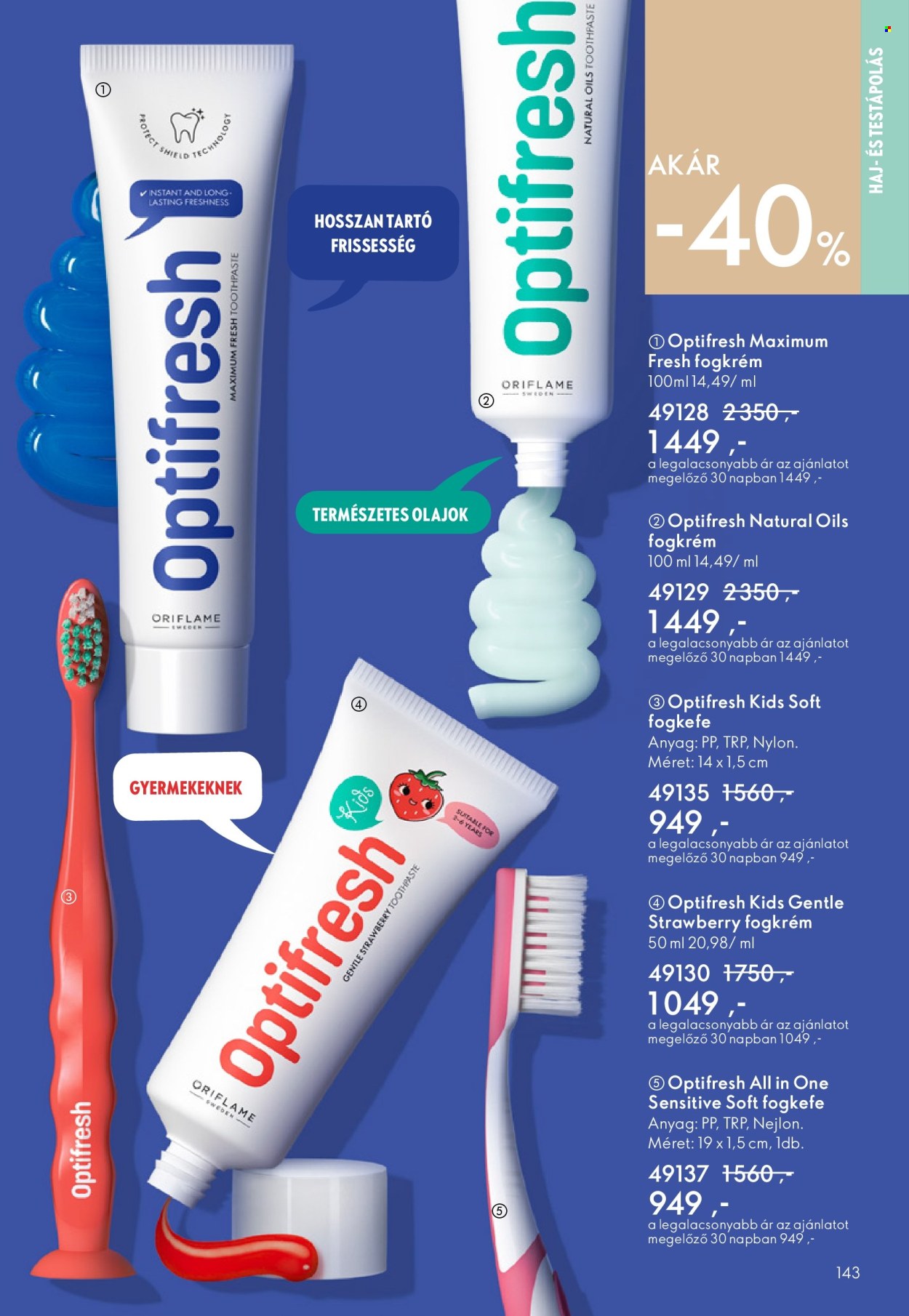 Oriflame akciós újságok - 2026.05.27 - 2026.06.16. Oldal 143
