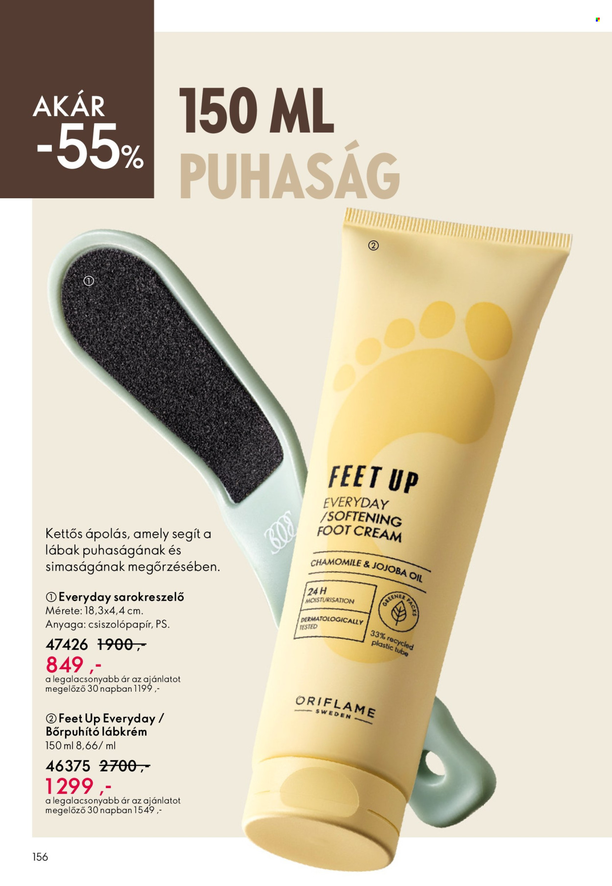 Oriflame akciós újságok - 2026.05.27 - 2026.06.16. Oldal 156