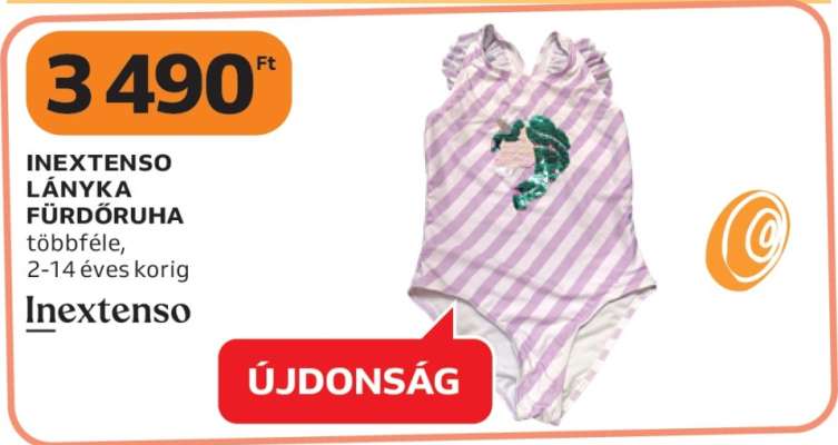 INEXTENSO LÁNYKA FÜRDŐRUHA