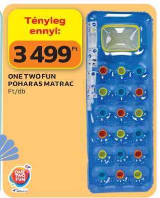 ONE TWO FUN POHARAS MATRAC