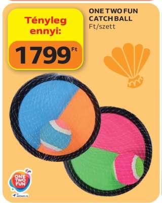 ONE TWO FUN CATCH BALL