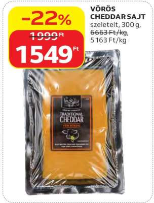 VÖRÖS CHEDDAR SAJT