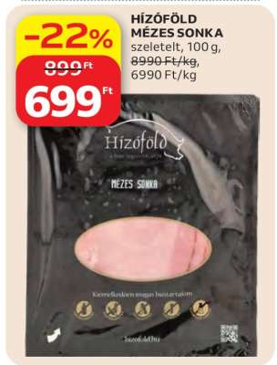 HÍZÓFÖLD MÉZES SONKA