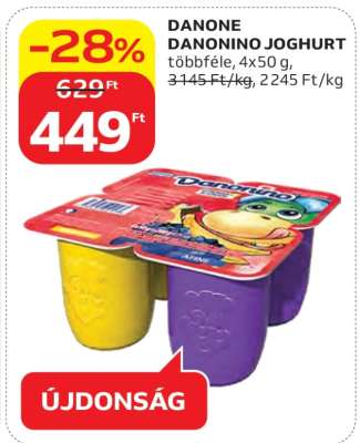 DANONE DANONINO JOGHURT