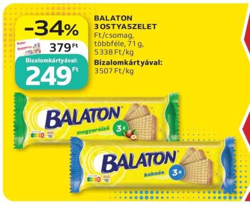 BALATON 3 OSTYASZELET