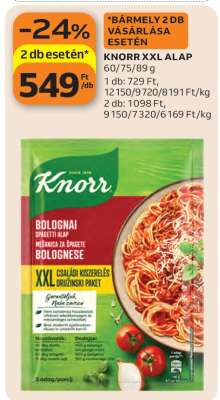 KNORR XXL ALAP
