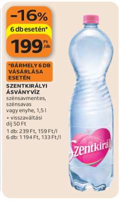 SZENTKIRÁLYI Ásványvíz